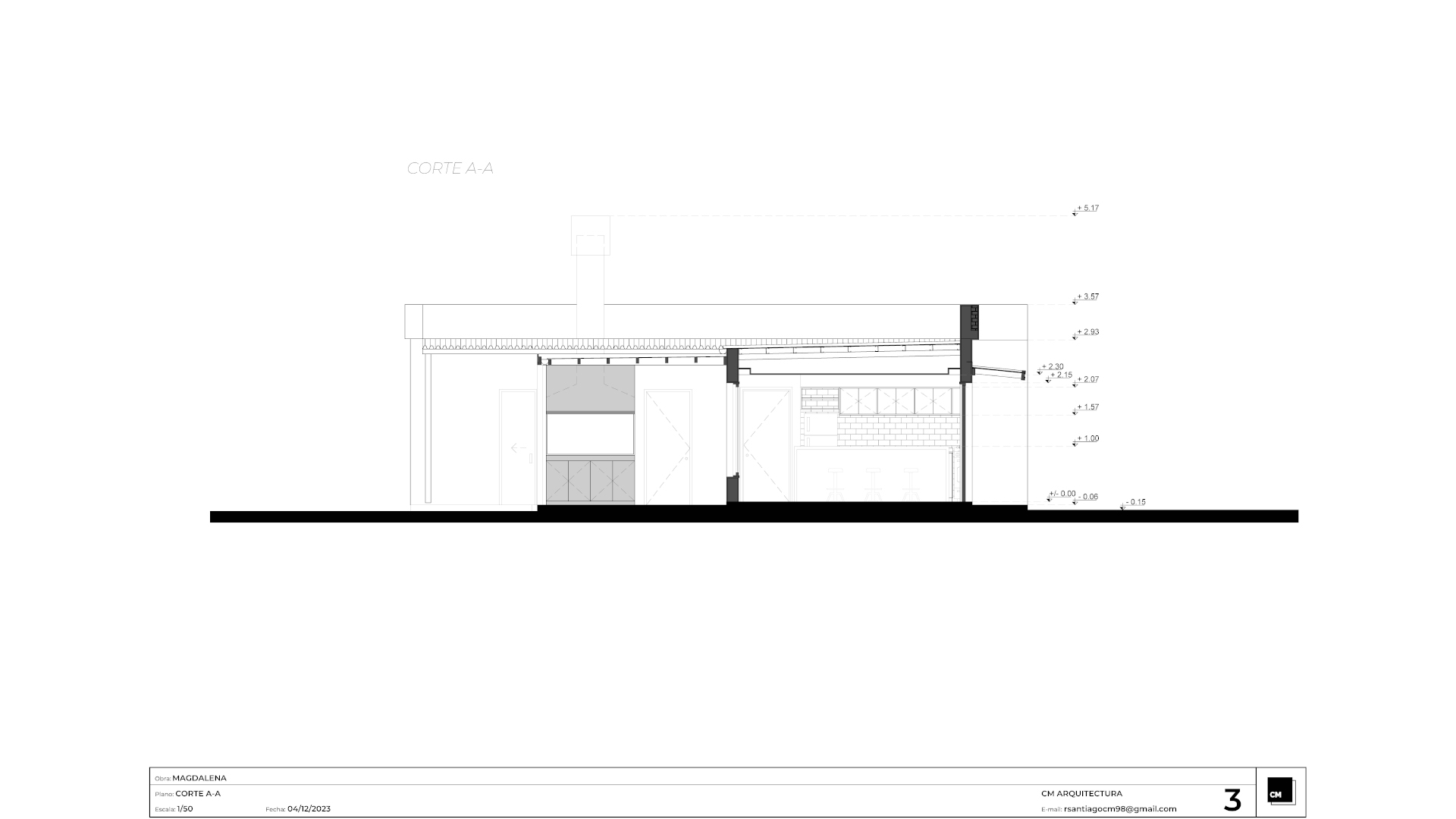 Corte de arquitectura